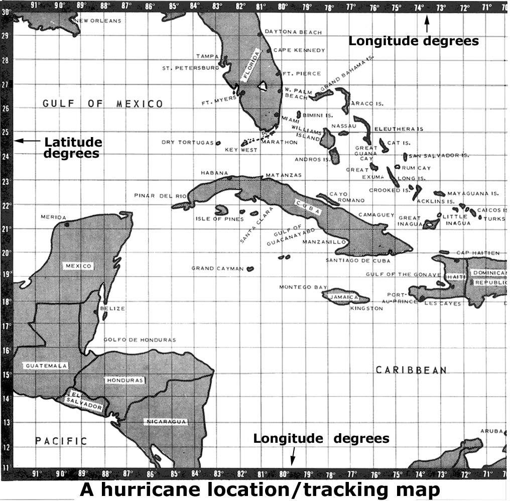 Free Printable Hurricane Tracking Map Printable free-printable-hurricane-tracking-map-printable